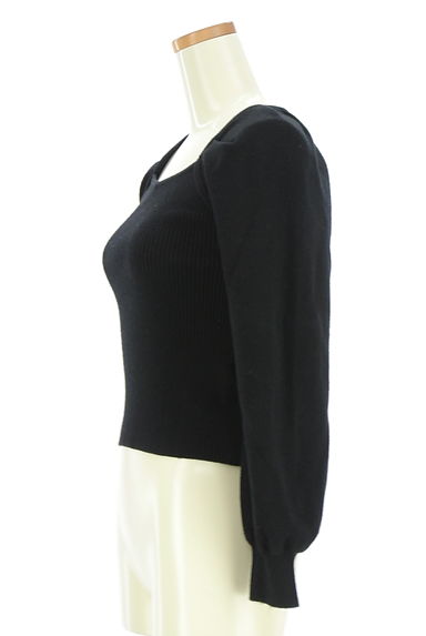 WILLSELECTION（ウィルセレクション）の古着「スクエアネックボリューム袖ニット（ニット）」大画像３へ