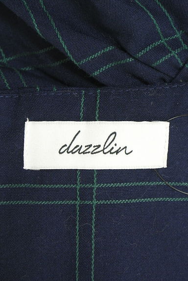 クリックで大画像表示 dazzlin(ダズリン)の古着「ペプラムチェックタンク(カットソー・プルオーバー)」大画像6へ