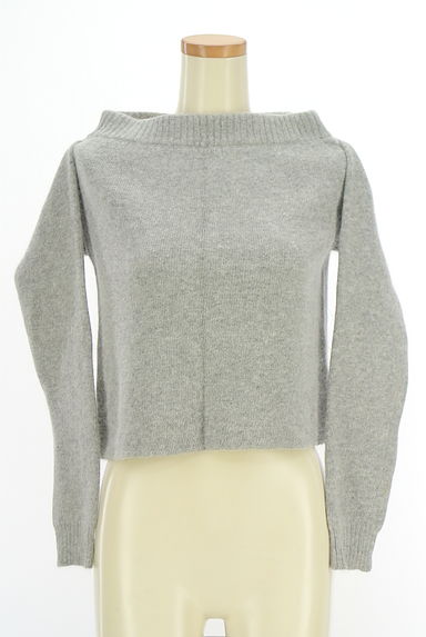 クリックで大画像表示 dazzlin(ダズリン)の古着「スラッシュドネック起毛ニット(ニット)」大画像1へ