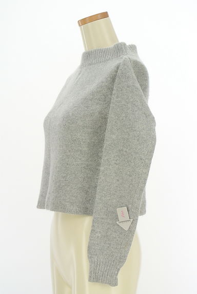 クリックで大画像表示 dazzlin(ダズリン)の古着「スラッシュドネック起毛ニット(ニット)」大画像4へ