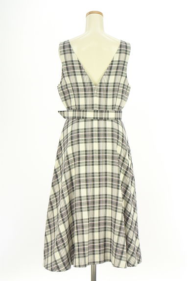 LAISSE PASSE（レッセパッセ）の古着「ベルト付きミモレ丈サロペットスカート（キャミワンピース）」大画像２へ