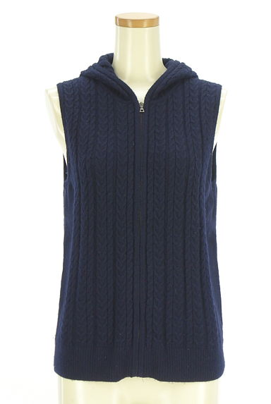 KEITH（キース）の古着「ジップアップケーブルニットベスト（ベスト・ジレ）」大画像１へ