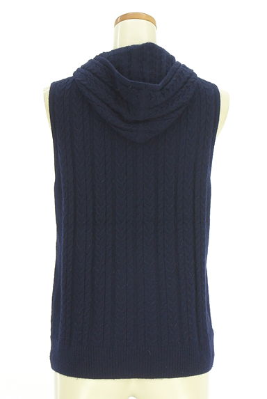 KEITH（キース）の古着「ジップアップケーブルニットベスト（ベスト・ジレ）」大画像２へ