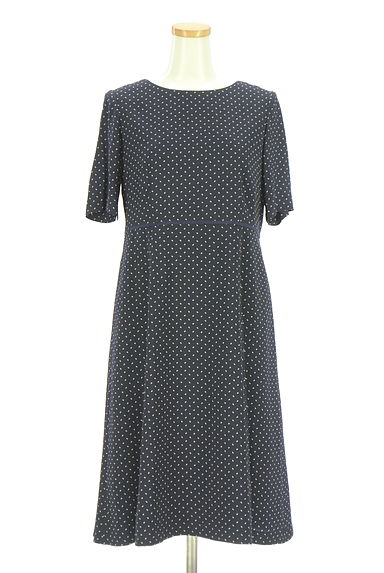 KEITH（キース）の古着「ミモレ丈ドットフレアワンピース（ワンピース・チュニック）」大画像１へ