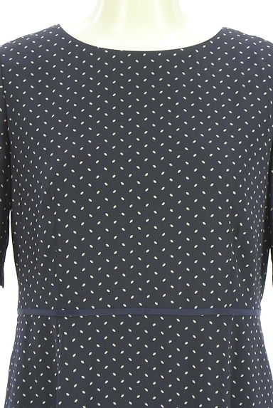 KEITH（キース）の古着「ミモレ丈ドットフレアワンピース（ワンピース・チュニック）」大画像４へ