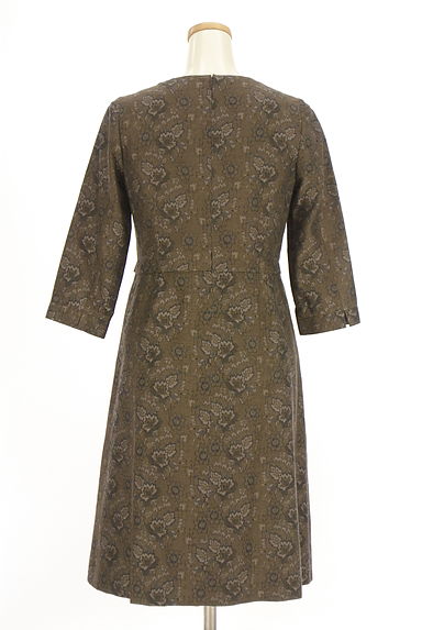 KEITH（キース）の古着「ゴブラン調ミディフレアワンピース（ワンピース・チュニック）」大画像２へ