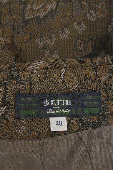 KEITH（キース）の古着「ゴブラン調ミディフレアワンピース（ワンピース・チュニック）」大画像６へ