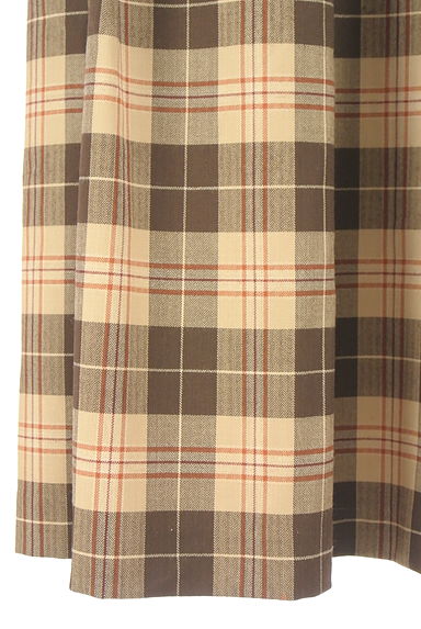 KEITH（キース）の古着「チェック柄ロングスカート（ロングスカート・マキシスカート）」大画像５へ