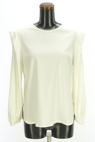 クリックで大画像表示 BRAHMIN(ブラーミン)の古着「袖タックカットソー(カットソー・プルオーバー)」大画像1へ