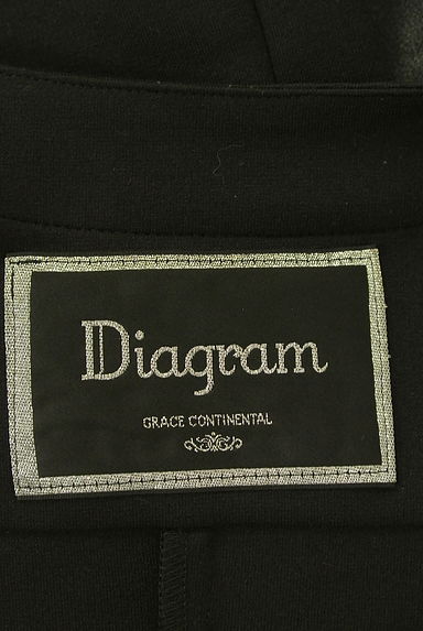 Diagram（ダイアグラム）の古着「フェイクレザー切替ノーカラージャケット（ジャケット）」大画像６へ