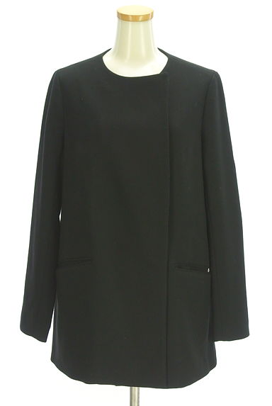 ADOLFO DOMINGUEZ（アドルフォドミンゲス）の古着「U ADOLFO DOMINGUEZ ノーカラーコート（コート）」大画像１へ