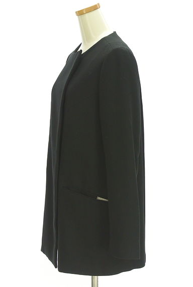 ADOLFO DOMINGUEZ（アドルフォドミンゲス）の古着「U ADOLFO DOMINGUEZ ノーカラーコート（コート）」大画像３へ