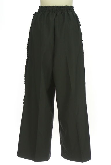 Eimee Law（エイミーロウ）の古着「ストライプ柄フリル付ベスト×パンツ　セットアップ（セットアップ（ジャケット＋パンツ））」大画像５へ