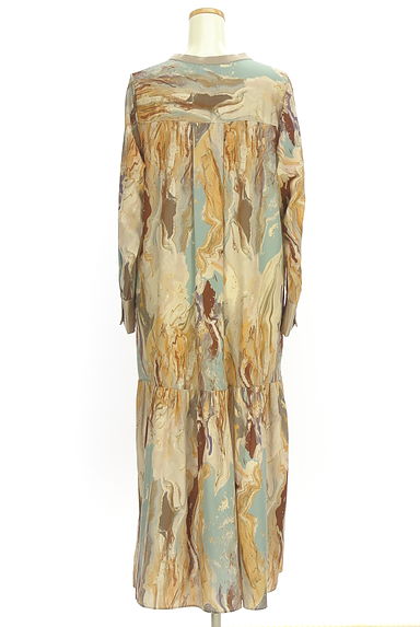 Eimee Law（エイミーロウ）の古着「総柄バンドカラーワンピース（ワンピース・チュニック）」大画像２へ