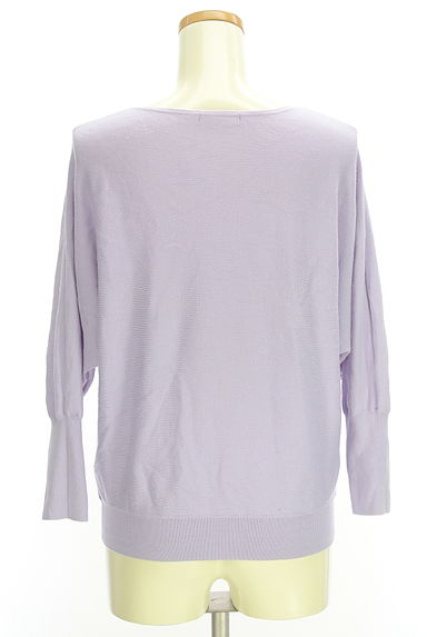 Stola.（ストラ）の古着「Vネックドルマンニットトップス（ニット）」大画像２へ