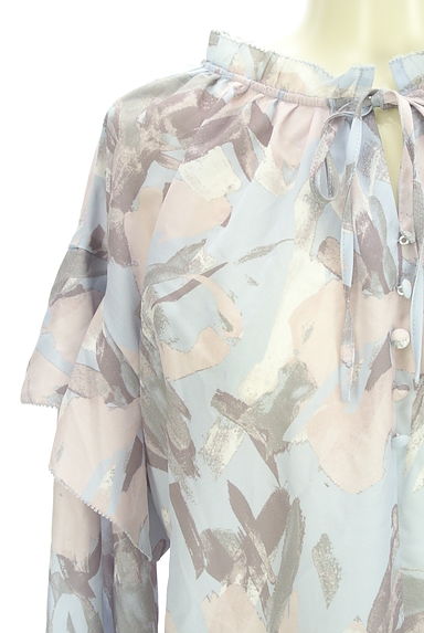 Stola.（ストラ）の古着「総柄カットソー（カットソー・プルオーバー）」大画像４へ