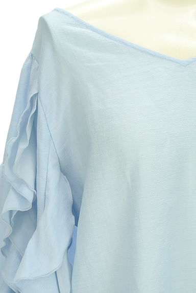 Stola.（ストラ）の古着「袖フリルカットソー（カットソー・プルオーバー）」大画像４へ