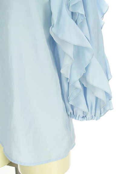 Stola.（ストラ）の古着「袖フリルカットソー（カットソー・プルオーバー）」大画像５へ