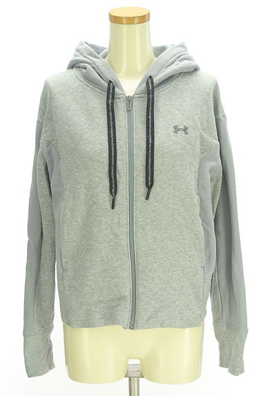 UNDER ARMOUR（アンダーアーマー）の古着「裏起毛ジップアップスウェットパーカー（スウェット・パーカー）」大画像１へ