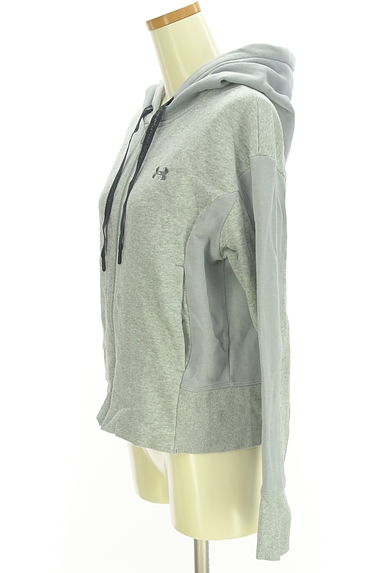 UNDER ARMOUR（アンダーアーマー）の古着「裏起毛ジップアップスウェットパーカー（スウェット・パーカー）」大画像３へ