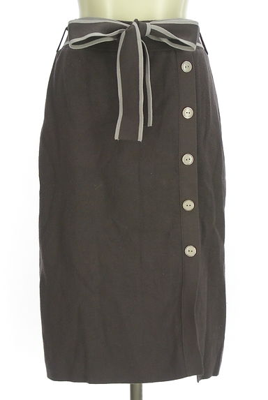 Apuweiser riche（アプワイザーリッシェ）の古着「ニット+ミモレ丈スカートセット（セットアップ（ジャケット＋スカート））」大画像４へ