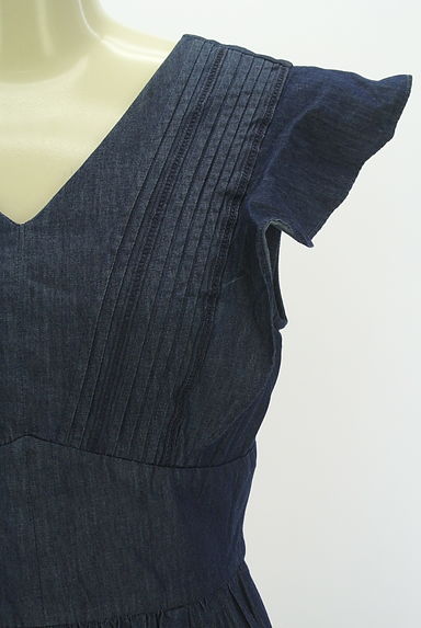 Her lip to（ハーリップトゥ）の古着「ノースリシャンブレーワンピース（キャミワンピース）」大画像４へ