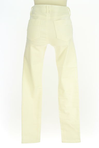 OPAQUE.CLIP（オペークドットクリップ）の古着「ホワイトスキニーデニムパンツ（デニムパンツ）」大画像２へ