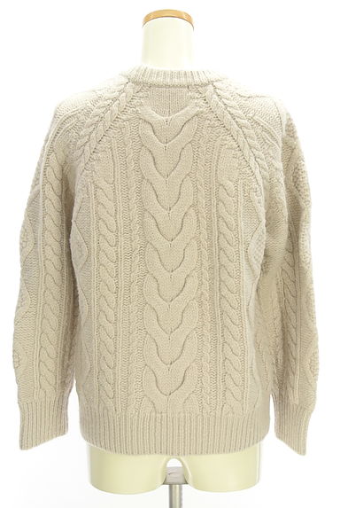 23区（ニジュウサンク）の古着「ケーブル編みニットトップス（セーター）」大画像２へ