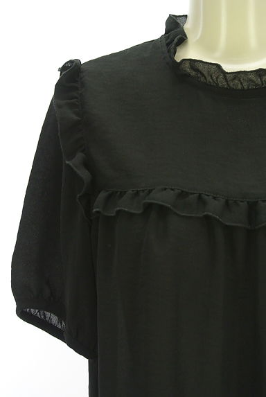 Couture Brooch（クチュールブローチ）の古着「半そでフリルカットソー（カットソー・プルオーバー）」大画像４へ