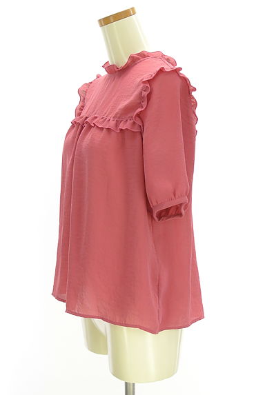 Couture Brooch（クチュールブローチ）の古着「半そでフリルカットソー（カットソー・プルオーバー）」大画像３へ