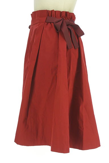 Couture Brooch（クチュールブローチ）の古着「グログランリボン付きミディ丈フレアスカート（スカート）」大画像３へ