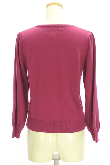 Couture Brooch（クチュールブローチ）の古着「パール＆リボン付きニットトップス（ニット）」大画像２へ