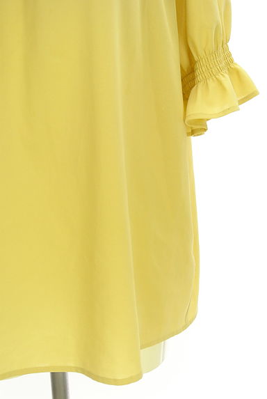 Couture Brooch（クチュールブローチ）の古着「半袖ハイネックシフォンカットソー（カットソー・プルオーバー）」大画像５へ