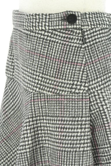 Couture Brooch（クチュールブローチ）の古着「グレンチェック柄ウール混スカート（スカート）」大画像４へ