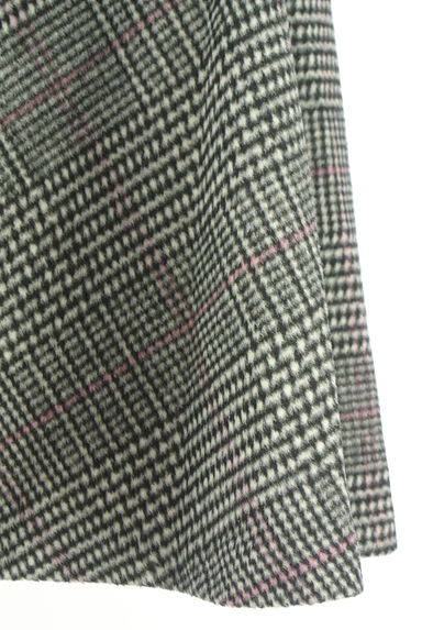 Couture Brooch（クチュールブローチ）の古着「グレンチェック柄ウール混スカート（スカート）」大画像５へ
