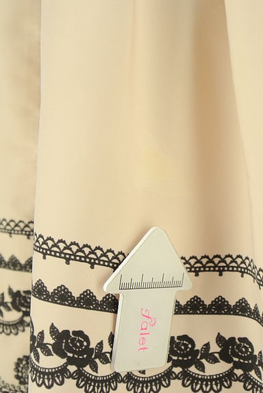 axes femme（アクシーズファム）の古着「レースプリントフレアスカート（スカート）」大画像５へ