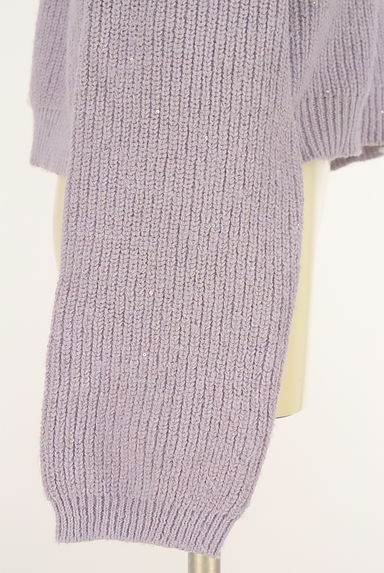 PROPORTION BODY DRESSING（プロポーションボディドレッシング）の古着「スパンコールワイドニット（ニット）」大画像５へ