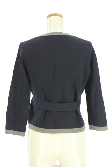 OLD ENGLAND（オールドイングランド）の古着「7分袖配色ニットカーディガン（カーディガン・ボレロ）」大画像２へ