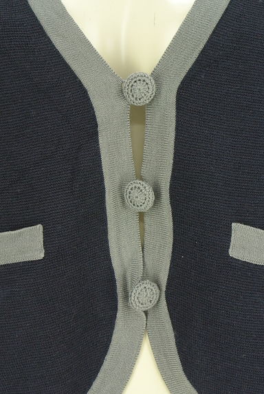OLD ENGLAND（オールドイングランド）の古着「7分袖配色ニットカーディガン（カーディガン・ボレロ）」大画像４へ