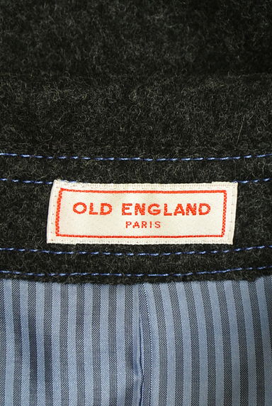 OLD ENGLAND（オールドイングランド）の古着「ベルト付き膝下ウールシャツワンピース（ワンピース・チュニック）」大画像６へ