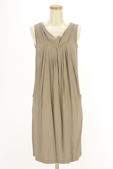 OLD ENGLAND（オールドイングランド）の古着「膝丈ドレープワンピース（キャミワンピース）」大画像１へ