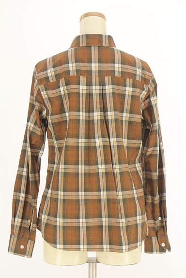 MACKINTOSH PHILOSOPHY（マッキントッシュ フィロソフィー）の古着「ラウンドヘムチェックシャツ（ブラウス）」大画像２へ