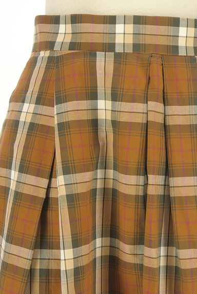MACKINTOSH PHILOSOPHY（マッキントッシュ フィロソフィー）の古着「ミモレ丈チェック柄スカート（スカート）」大画像４へ