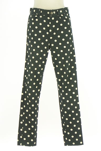 To b. by agnes b.（トゥービーバイアニエスベー）の古着「ドット柄スリムパンツ（パンツ）」大画像１へ