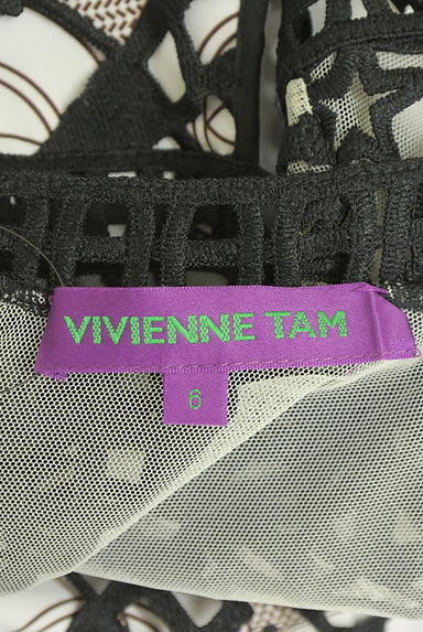 VIVIENNE TAM（ヴィヴィアンタム）の古着「刺繍レースロングワンピース（ワンピース・チュニック）」大画像６へ