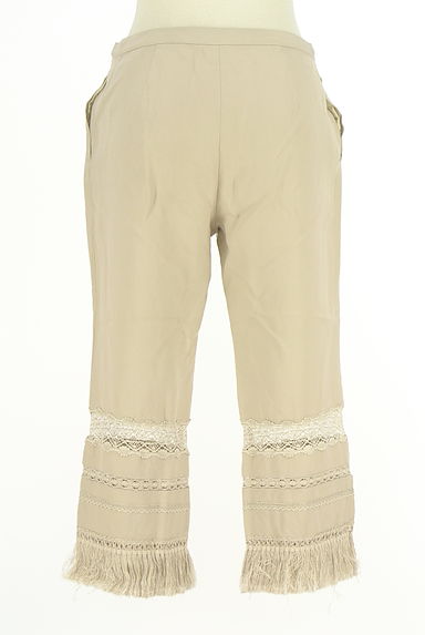 KEITA MARUYAMA（ケイタマルヤマ）の古着「レース切替フリンジカプリパンツ（パンツ）」大画像２へ