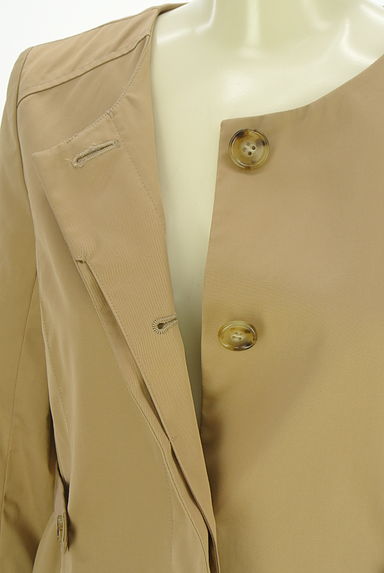 Spick and Span（スピック＆スパン）の古着「Spick and Span POUR FEMME ノーカラーコート（コート）」大画像４へ