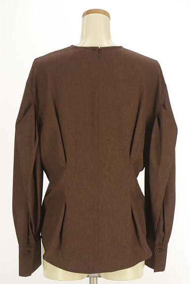 green label relaxing（グリーンレーベル リラクシング）の古着「ボリューム袖タックカットソー（カットソー・プルオーバー）」大画像２へ