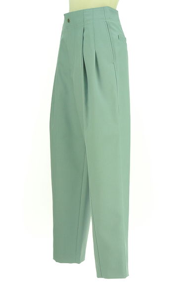 BEAUTY&YOUTH（ビューティ＆ユース）の古着「ハイウエストタックワイドテーパードパンツ（パンツ）」大画像３へ