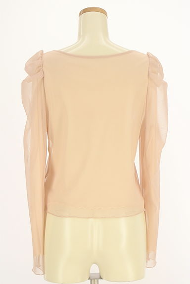 LILLIAN CARAT（リリアンカラット）の古着「パワーショルダーチュールカットソー（カットソー・プルオーバー）」大画像２へ